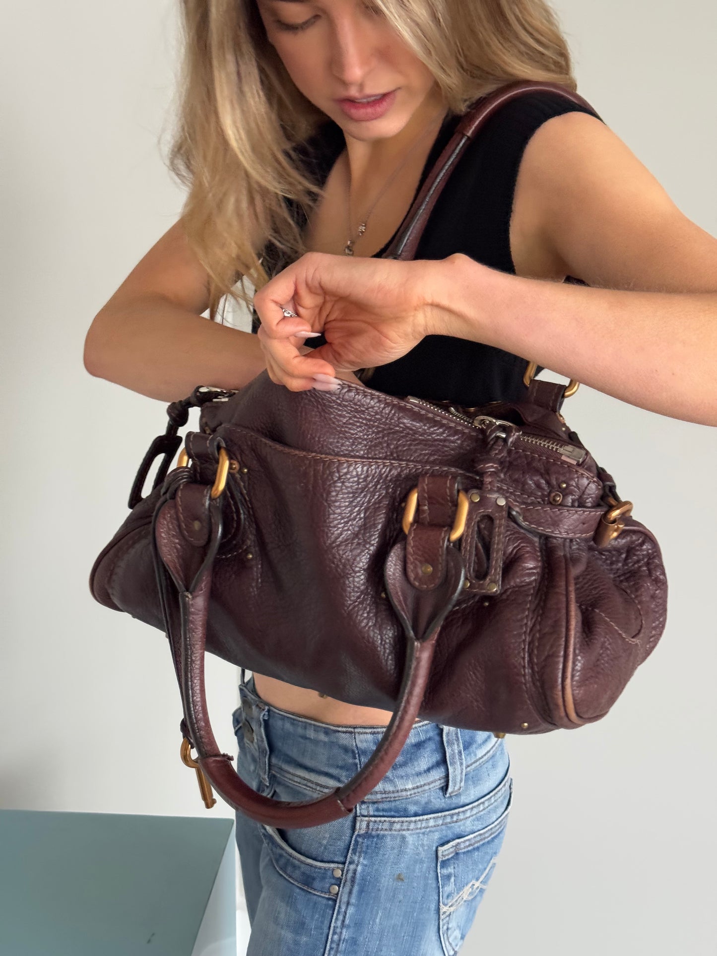 Chloé Leather Shoulder Bag